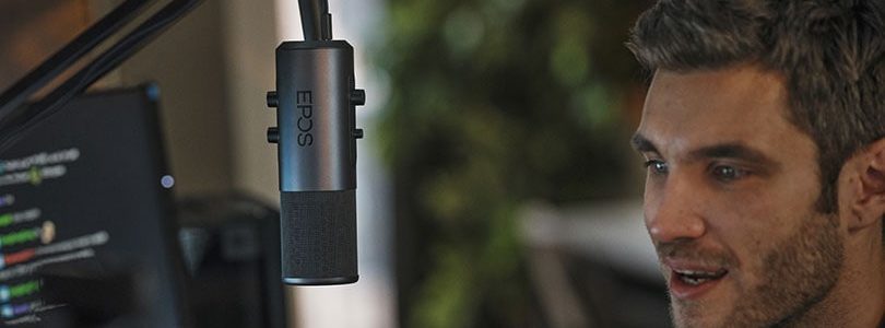 EPOS bietet Studio-Aufnahmequalität mit dem B20 Streaming-Mikrofon für Gamer