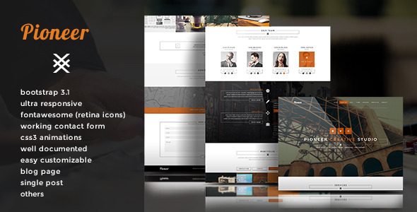 [Download] Pioneer – Single Page Html5 Template 