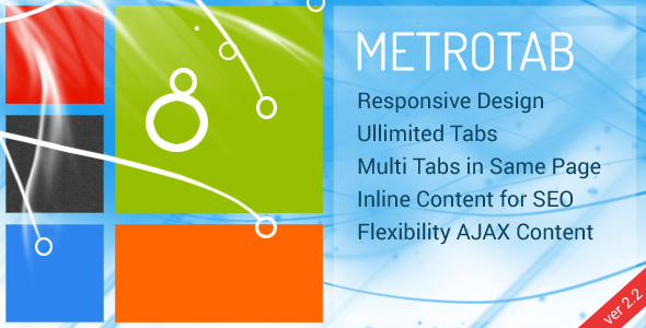 Download MetroTab – Responsive Tab for Metro UI Nulled 
