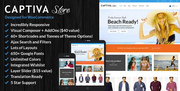 Download Captiva – Responsive WordPress WooCommerce Theme Nulled 