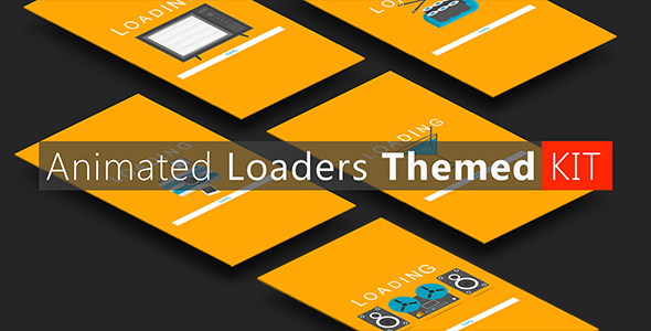Download Animated Loaders Themed KIT (Update) Nulled 