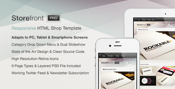 Download Storefront Pro — A Responsive Business Template Nulled 