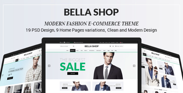 Download Bella Shop – eCommerce PSD Template Nulled 
