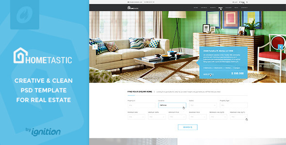 Download Hometastic – Real Estate PSD Template Nulled 