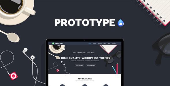 Download Prototype – Flat Drupal 7.6 Theme Nulled 