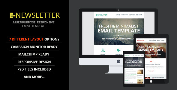 Download E-Newsletter – Multipurpose  Email Template Nulled 