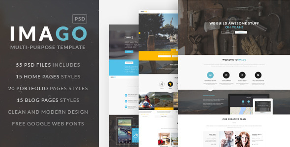 Download IMAGO | Multipurpose PSD Template Nulled 