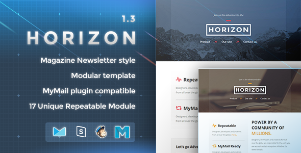 Download Horizon – Responsive Email Template Nulled 