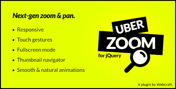 Download Uber Zoom – jQuery Smooth Zoom & Pan Nulled 