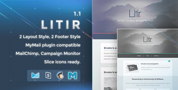 Download Litir – Responsive Email Template Nulled 