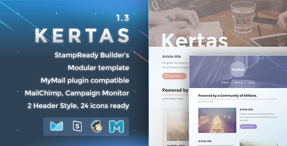Download Kertas – Responsive Email Template Nulled 