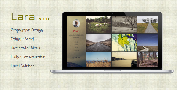 Download Lara – Blogger Template For Photographers Nulled 