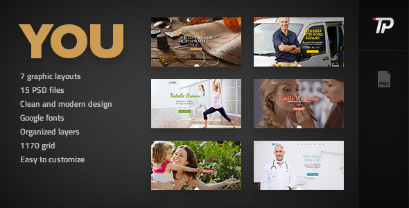 Download You – Personal PSD Template Nulled 