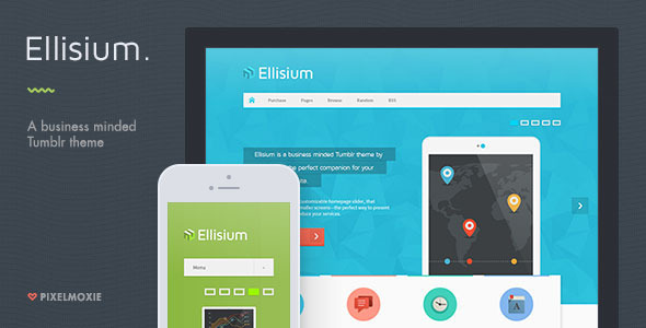Download Ellisium – A Business Minded Tumblr Theme Nulled 