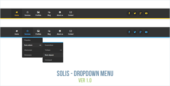 Download Solis – Dropdown Menu Nulled 