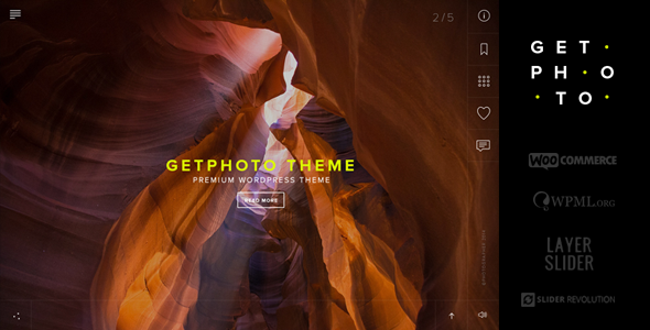 Download GetPhoto – Photography & Portfolio WordPress Theme Nulled 