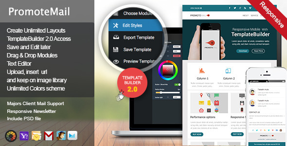 Download PromoteMail – Responsive E-mail Template Nulled 