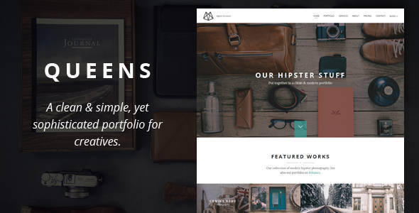 Download Queens – Creative One-page Drupal Theme Nulled 
