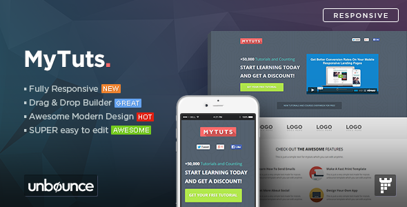 Download MyTuts – Education Unbounce Template Nulled 