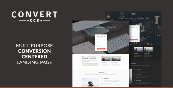 Download Convert – Multipurpose CCD Landing Page Nulled 