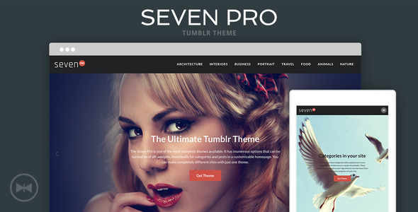 Download Seven Pro Tumblr Theme Nulled 