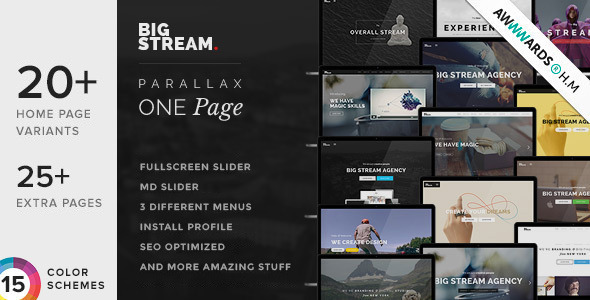 Download BigStream – One Page Multi-Purpose Drupal Theme Nulled 