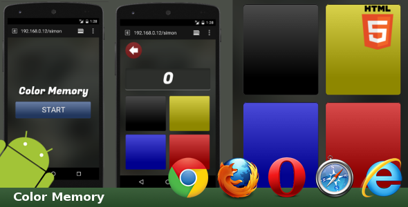 Download HTML5 Color Memory Nulled 