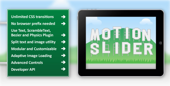 Download Motion Slider jQuery Plugin Nulled 
