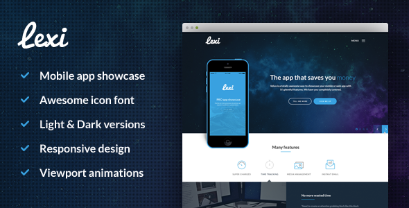 Download Lexi Mobile App HTML Nulled 