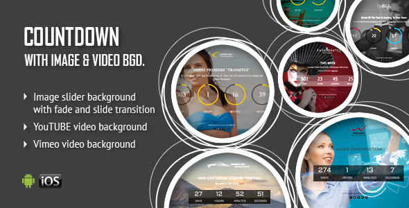 Download CountDown With Image or Video Background Nulled 