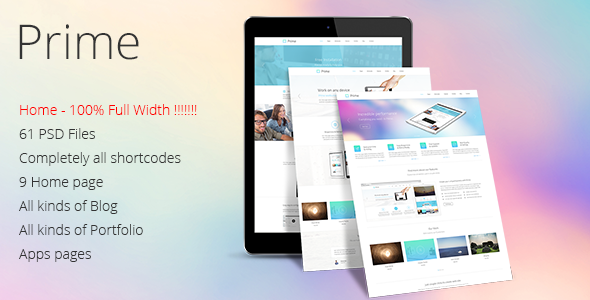 Download Prime – PSD Nulled 