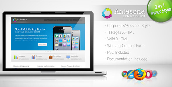 Download Antasena – Corporate Business Template 4 Nulled 