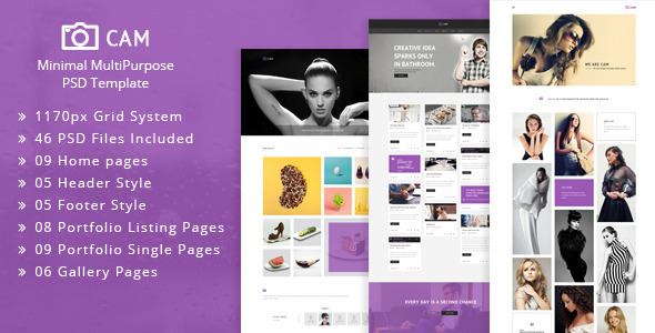 Download CAM | Minimal MultiPurpose PSD Template Nulled 