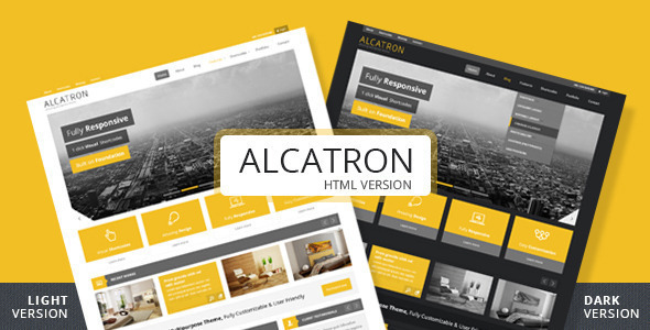 Download Alcatron – A multipurpose responsive template Nulled 