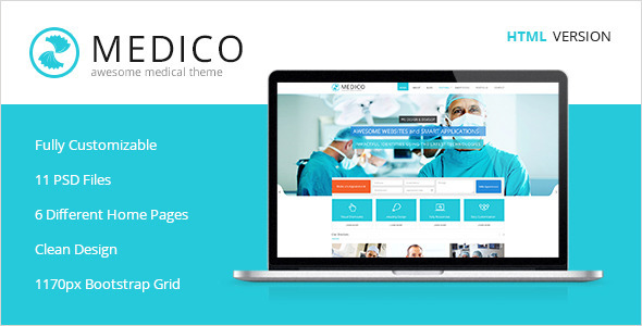 Download Medico -Medical & Health HTML5 Template Nulled 