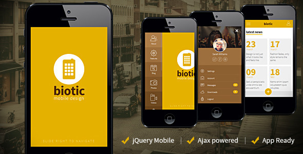 Download Biotic – Mobile and Tablet Creative Template Nulled 