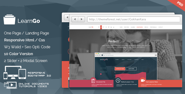 [Download] LearnGo – Education Learning Html Landing Page 