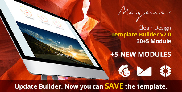 Download Magma Email Template + EmailBuilder Nulled 
