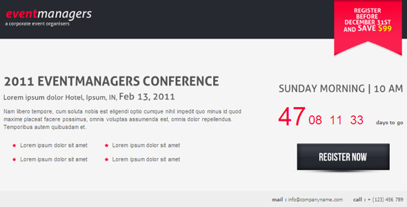 Download Eventmanagers Event Landing Page Nulled 