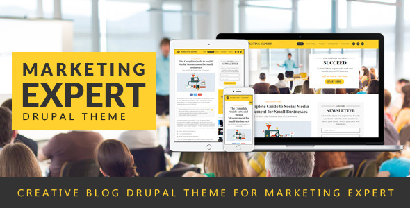 Download Expert – Blog Drupal Theme for Marketer Nulled 