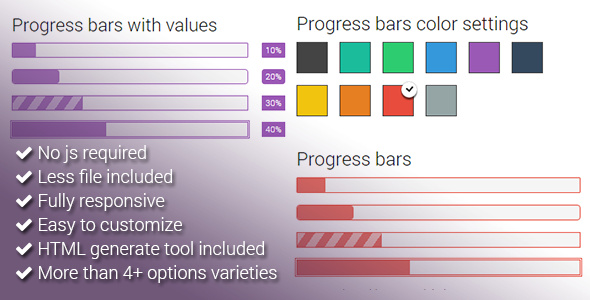 Download CSS3 Progress Bars Nulled 