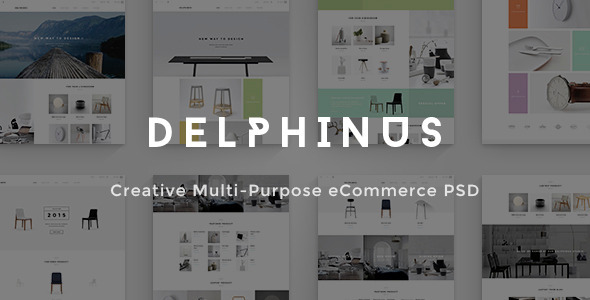 Download Delphinus – Creative eCommerce PSD template Nulled 