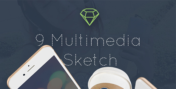 Download Multimedia App – Sketch Mobile UI Kit Nulled 