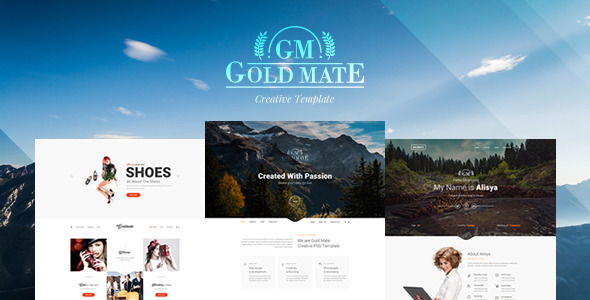Download GoldMate – Multipurpose PSD Template Nulled 