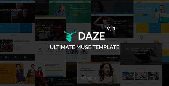 Download DAZE – Ultimate Business Muse Template Nulled 