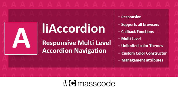 Download Responsive Multi Level Accordion – liAccordion Nulled 
