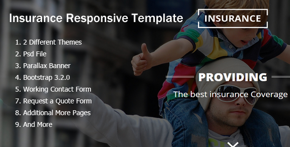 Download Insurance Responsive HTML5 Template Nulled 