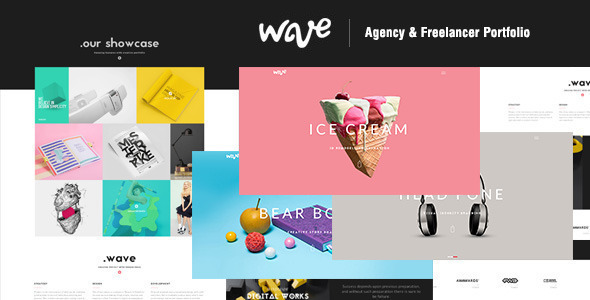 Download Wave | Agency & Freelancer Portfolio-Muse Template Nulled 