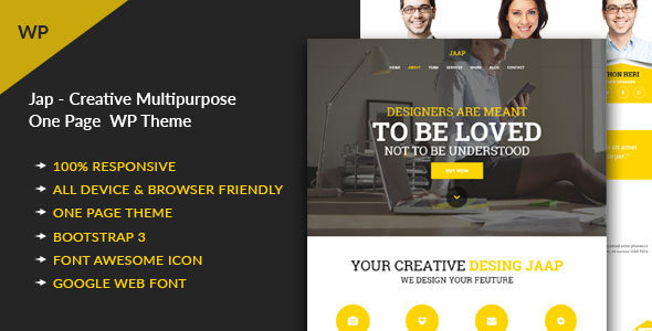 Download Jaap – Creative MultiPurpose WordPress Theme Nulled 
