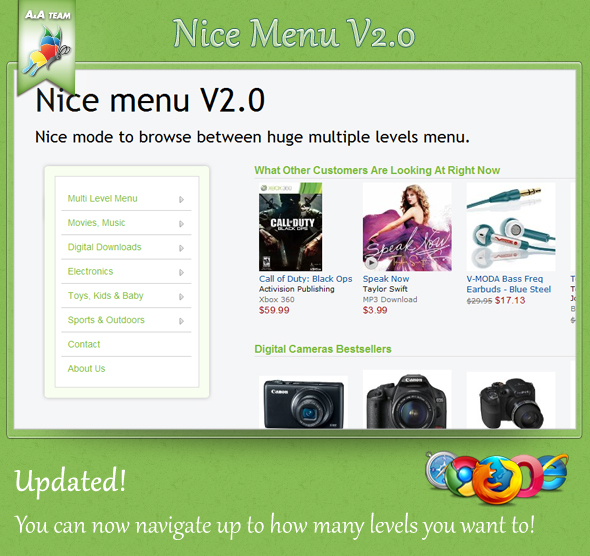 Download Nice Menu V1.0 Nulled 